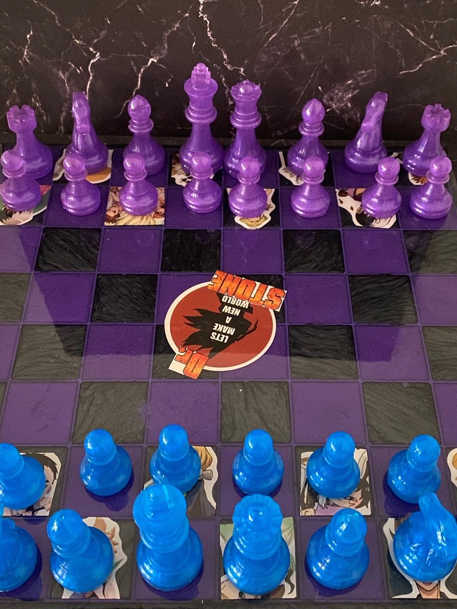 Personalized Resin Chess Board