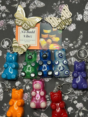 Custom Resin Bear Keychains